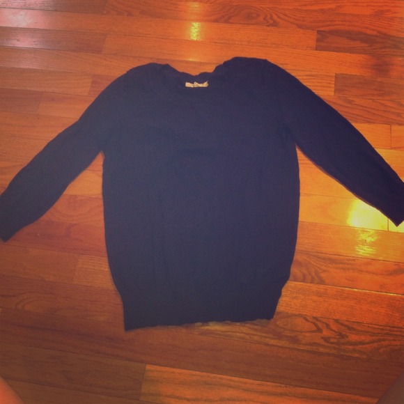 Navy blue Forever 21 3/4 length sweater! - Picture 1 of 1