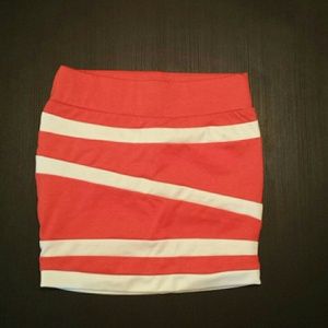 Stripped skirt from Charlotte Russe