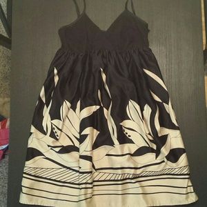 Silk baby doll dress