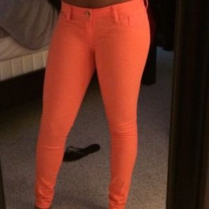 Peach color pants sz:4r