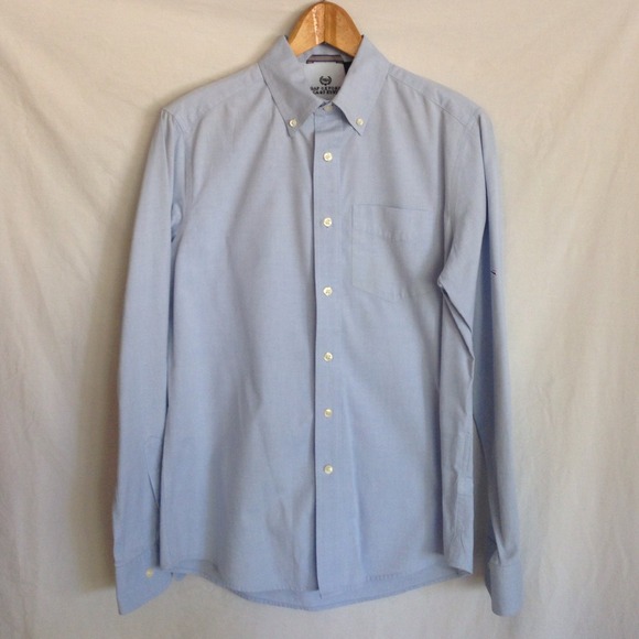 GAP Ladies Blue Collar Shirt
