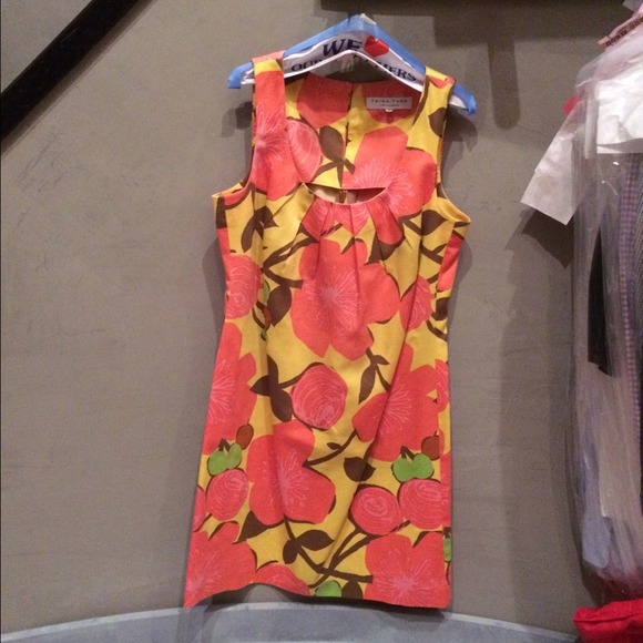 Trina Turk cotton summer pullover short dress