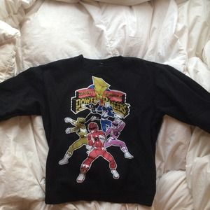 power rangers crewneck