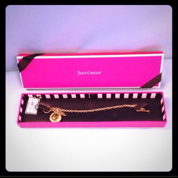 Authentic Juicy Couture Gemstone Bracelet