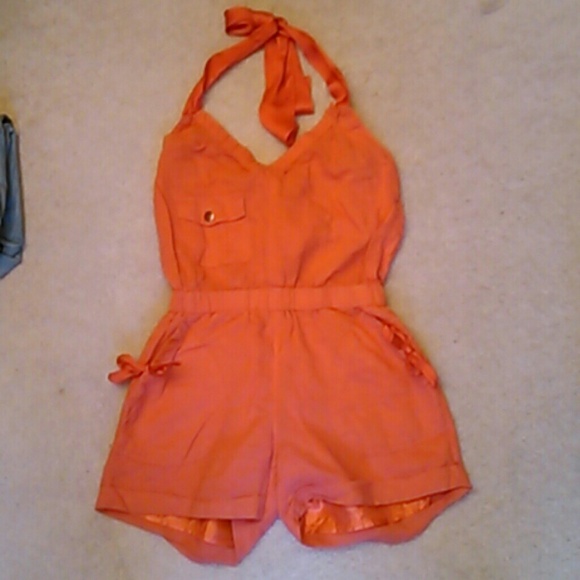 Orange colored jumper