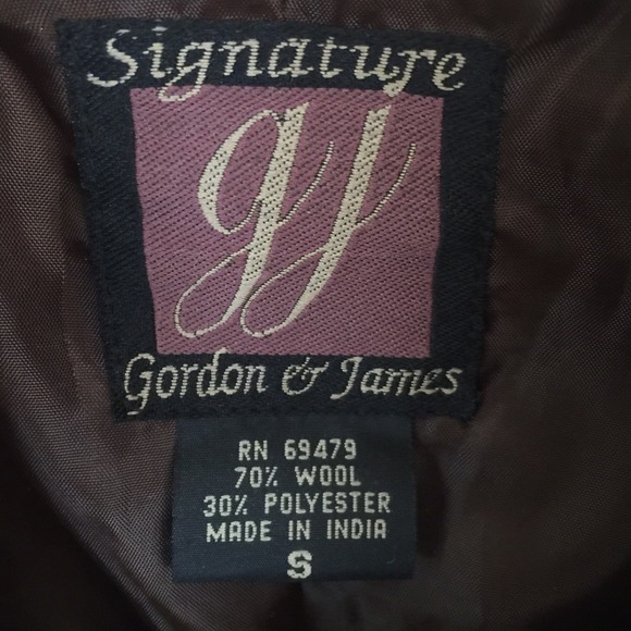 Signature Gordon & James Chocolate Brown Jacket - Picture 3 of 4