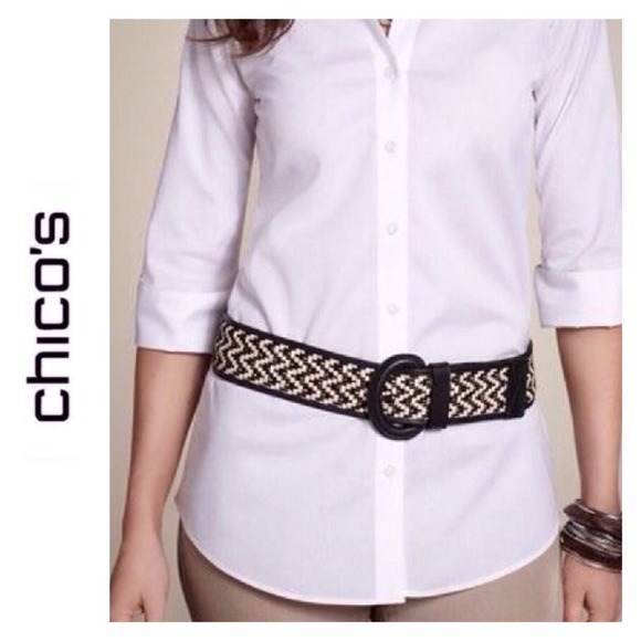 ⬇️Tunisian Noir Belt