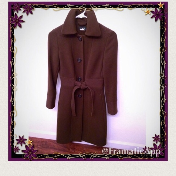 ⚡️Final price⚡️J crew brown thinsulate coat. - Picture 2 of 4