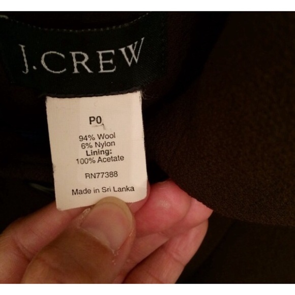 ⚡️Final price⚡️J crew brown thinsulate coat. - Picture 4 of 4