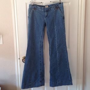 Bell bottom jeans