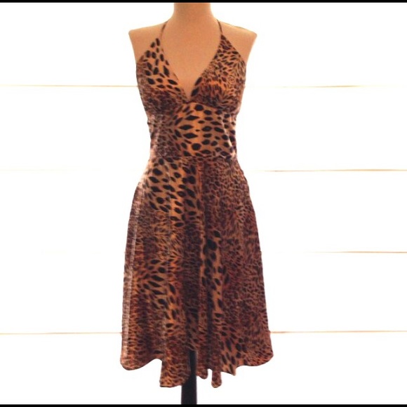 DONATING SOON 50% OFF cheetah print dress