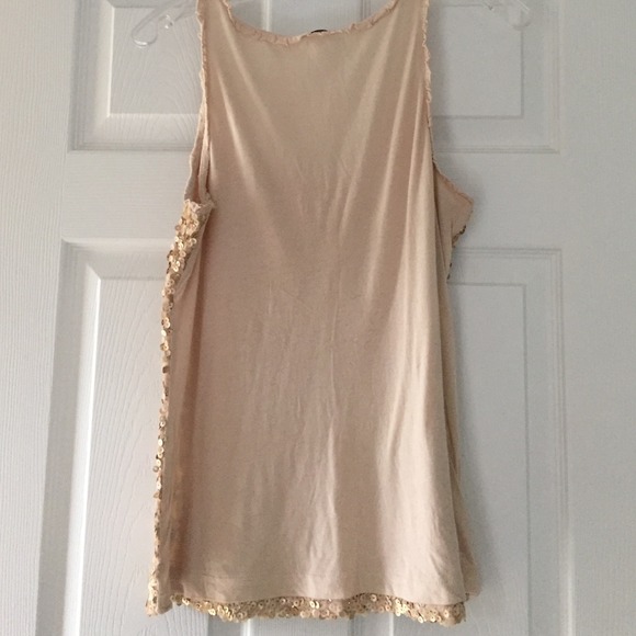 Gold sequin top - Picture 2 of 2