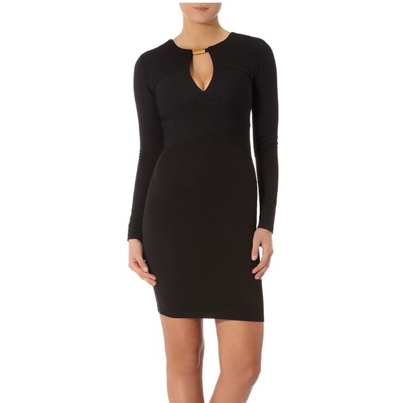 Kardashian Kollection Black Gold dress💎