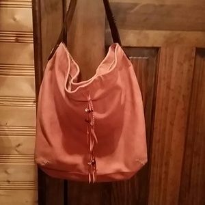 Lucky handbag. Hobo style.