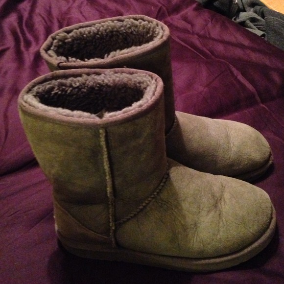 Gray UGG boots