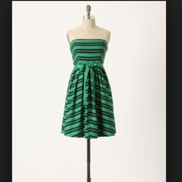 Anthropologie Grosgrain Peaks Dress- like new!