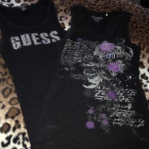 Two guess tank tops