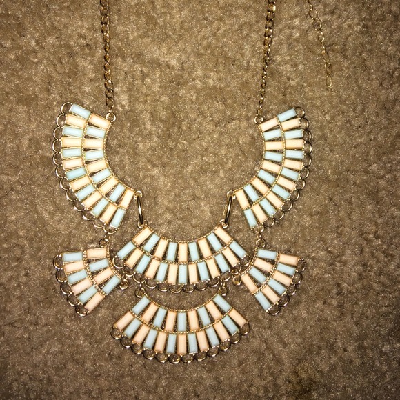 Statement necklace (adjustable) - Picture 1 of 2