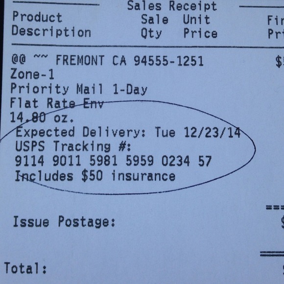 Shipping proof