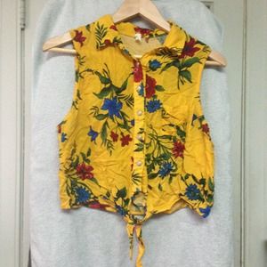 Hawaiian crop top