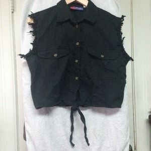 Black vest