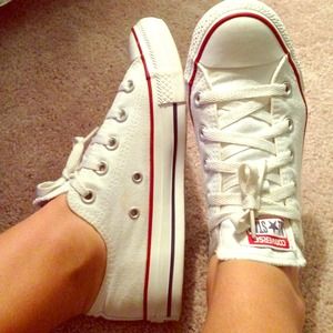 White Converse