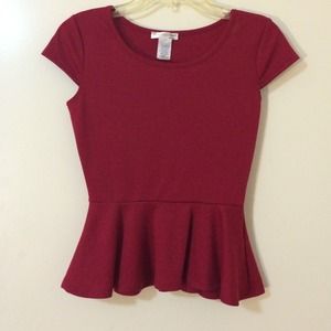 Peplum top