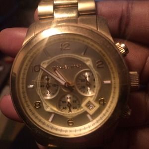 TEMPORARY PRICE CUT!! Michael Kors gold watch