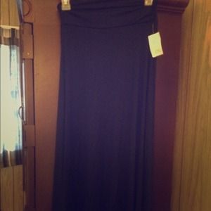 Dark blue Maxi skirt