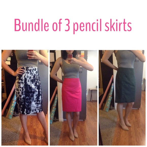 Bundle 3 skirts and 9 tank tops