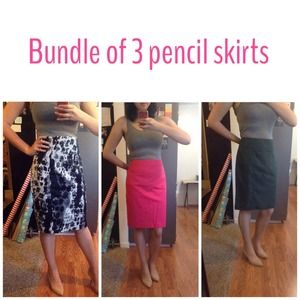 Bundle 3 skirts and 9 tank tops