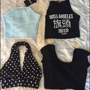 Crop top bundle