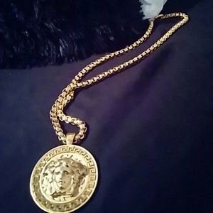 Triple dip gold VERSACE chain