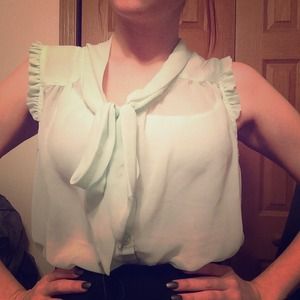 Teal Blouse