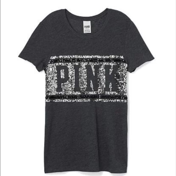 ✨BRAND NEW Victoria Secret Grey Sequin Top✨