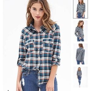Forever 21 Plaid Shirt