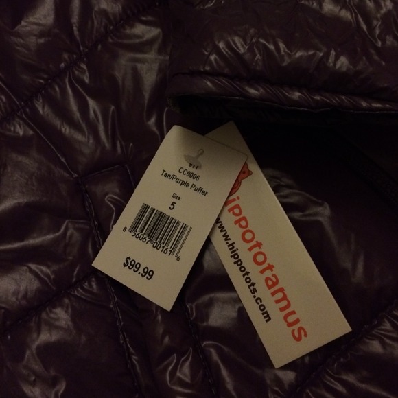 BRAND NEW Toddler girls puffer coat SAKS 5th ave - Picture 4 of 4
