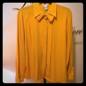 Vintage Mustard Shirt