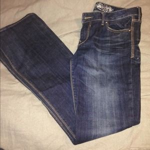 Express boot cut jeans