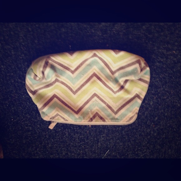 Chevron MakeUp Bag