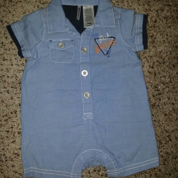 guess baby romper