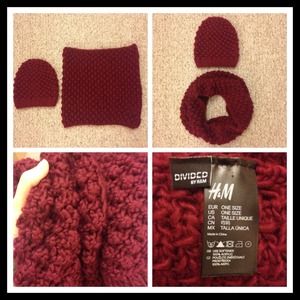Winter scarves and hats