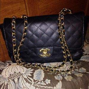 Black purse
