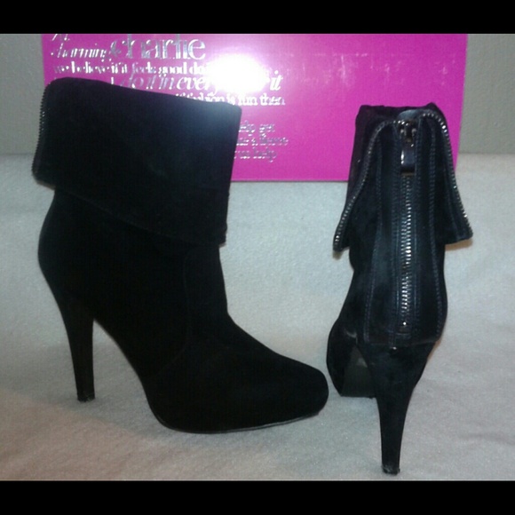 Charming Charlie Boots - 🔴REDUCED🔴Suede black Boots