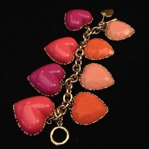 Betsey Johnson Heart Bracelet