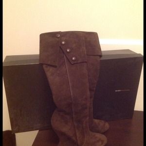 BCBG suede boots