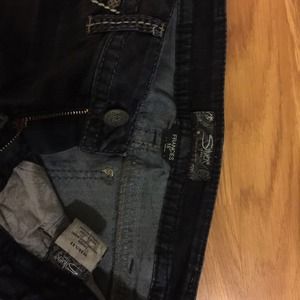 Silver jeans like new