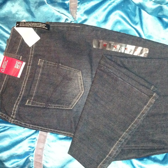 Brand new! Denim boot cut jeans (plus size)