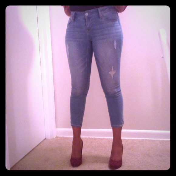 Sale! Express Ankle Denim Jeans