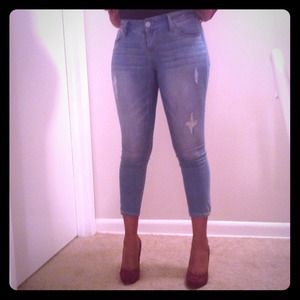 Sale! Express Ankle Denim Jeans